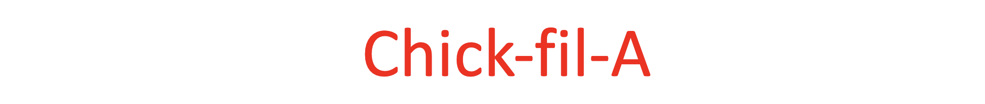 Chick-fil-A logo