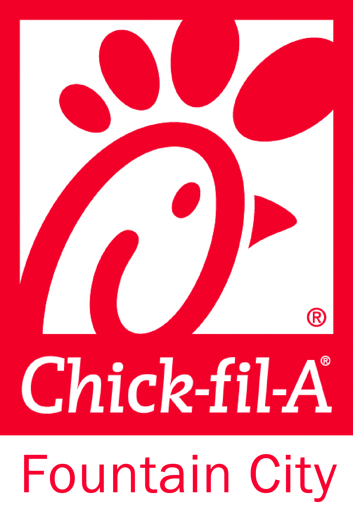 Chick-fil-A  Fountain City logo