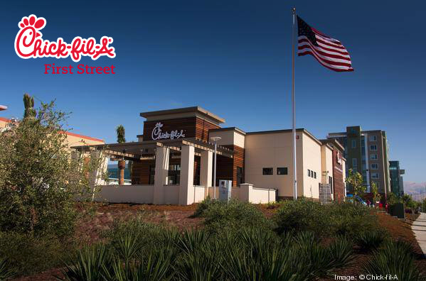 Chick-fil-A - @First logo