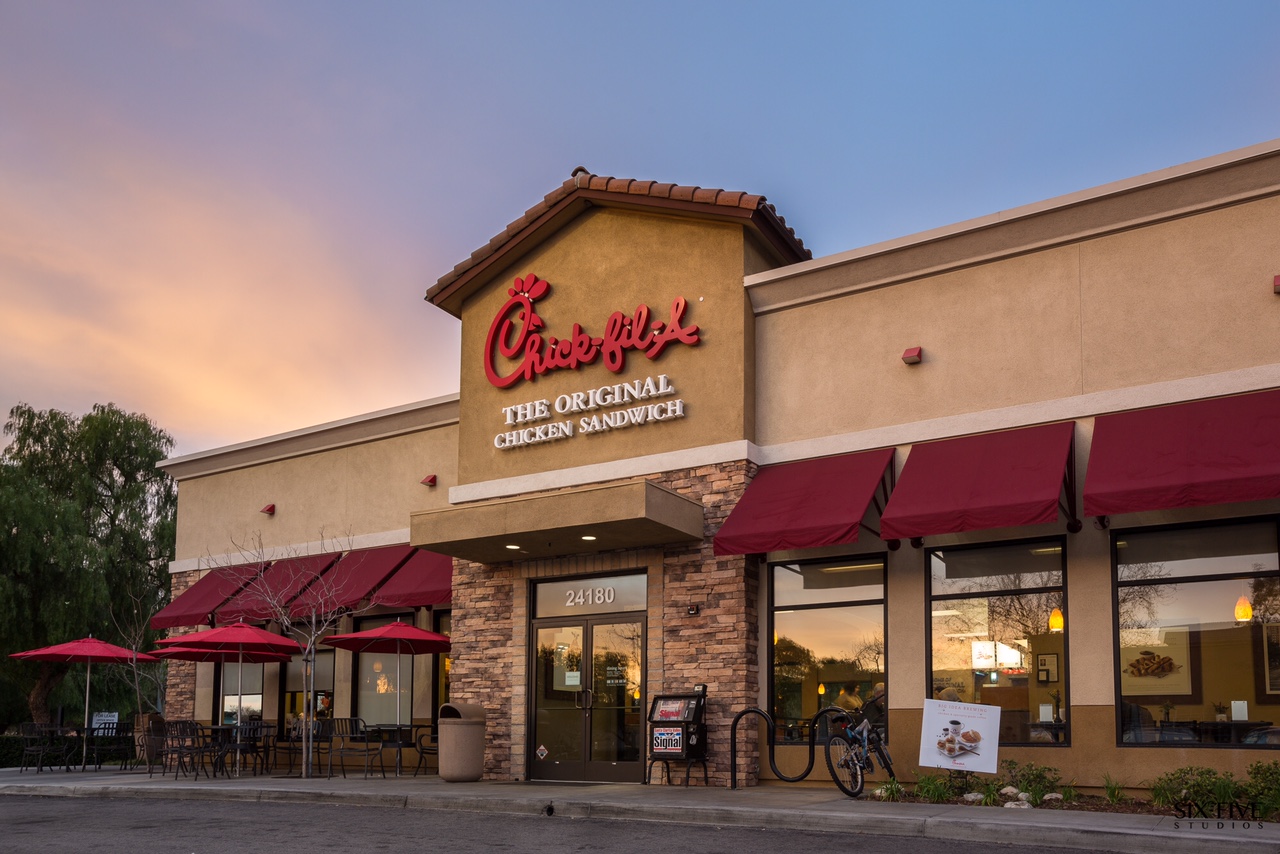 Chick-fil-A Valencia Town Center logo